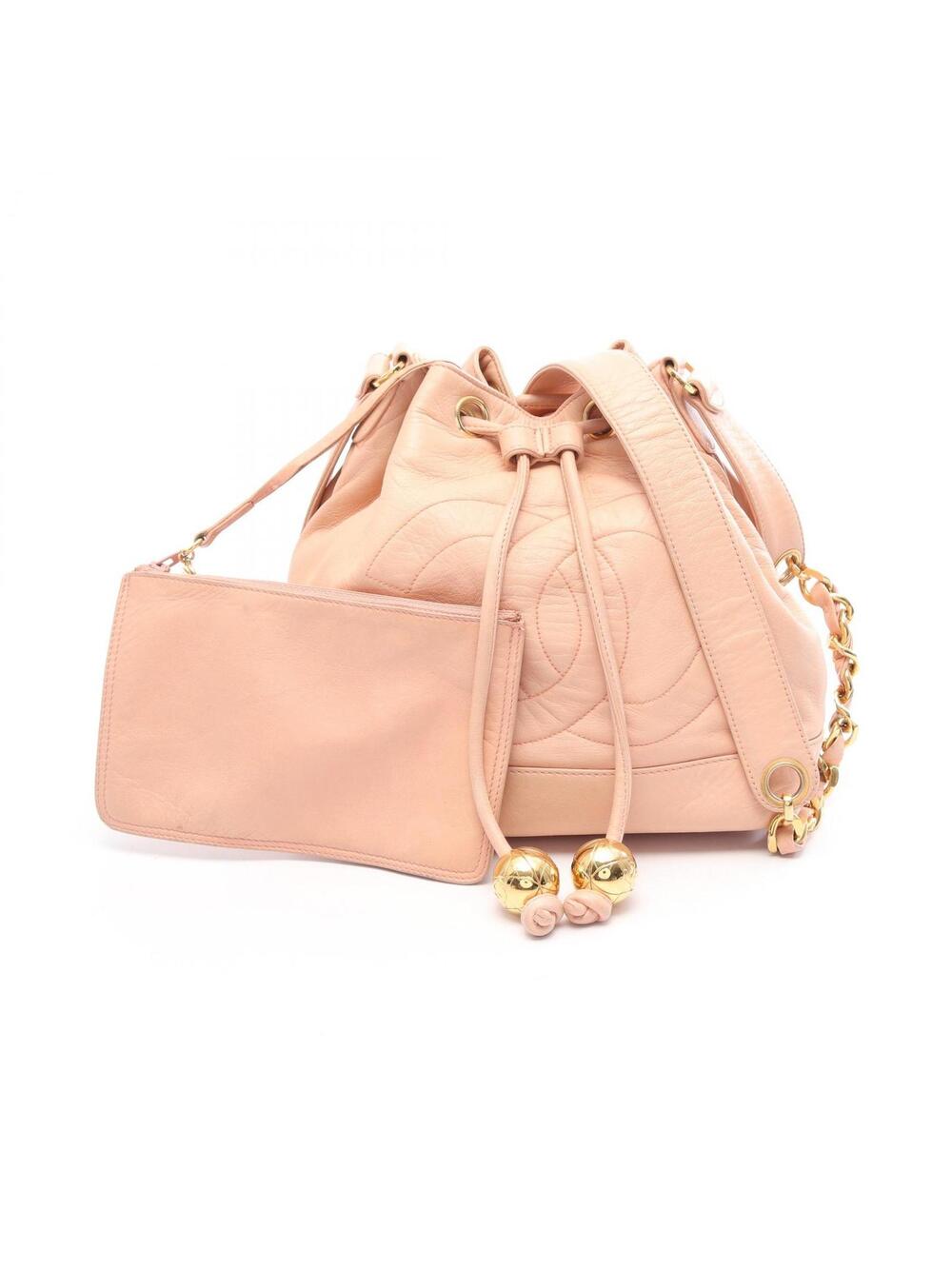Chanel Coco Mark Drawstring Purse Chain #291493C10B